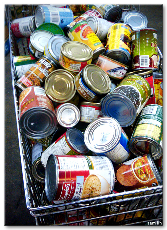 Food Bank Cans